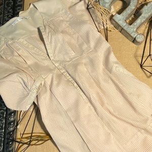 NWOT Semi Sheer Miilla Shirt Dress Size S